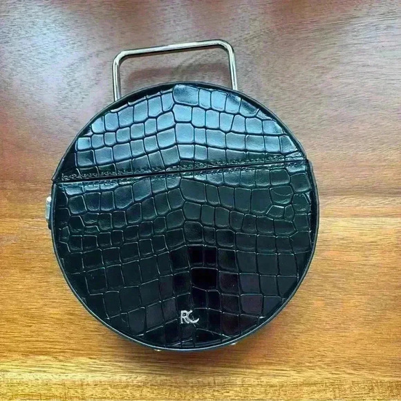 Rachel Comey Croc Embossed Rider Bag - Picture 1 of 9